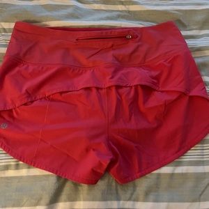 Lululemon speed up high-rise lined shorts 4”